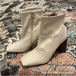 Off White Franco Sarto Pisa Bootie